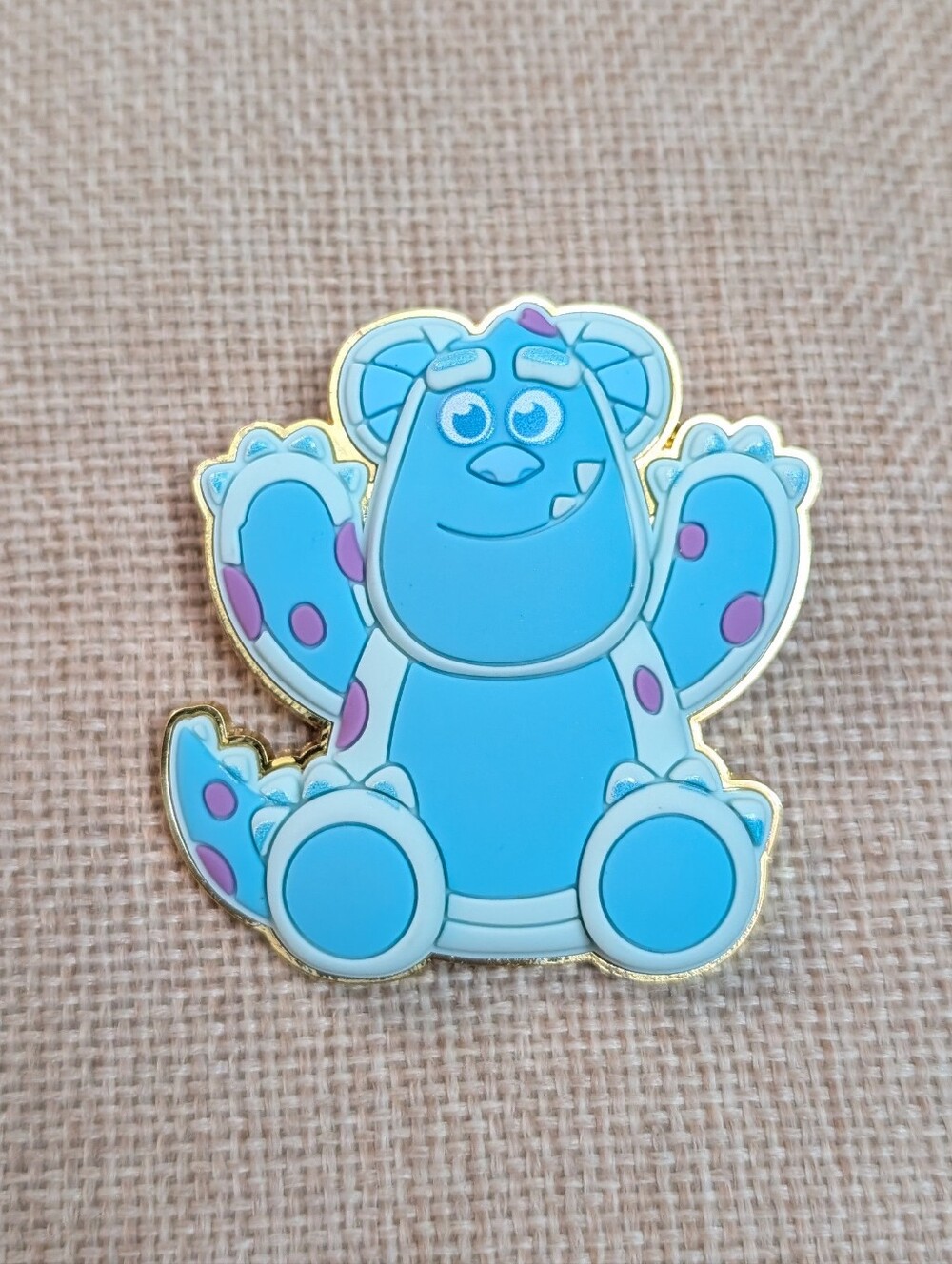 Disney Pixar  Sully Monsters Inc pin box lunch
